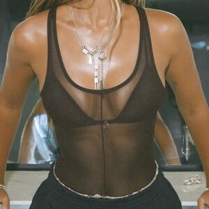 Josh Brown Bare Tank Mesh